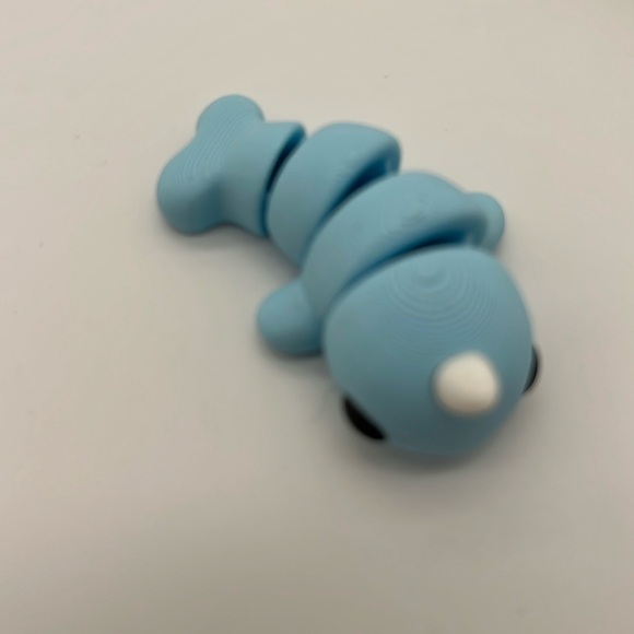 3D printed 4 Pack geckochameleon, narwhal, frog Fidget Toy Fun Collectible Stre… - Picture 4 of 5